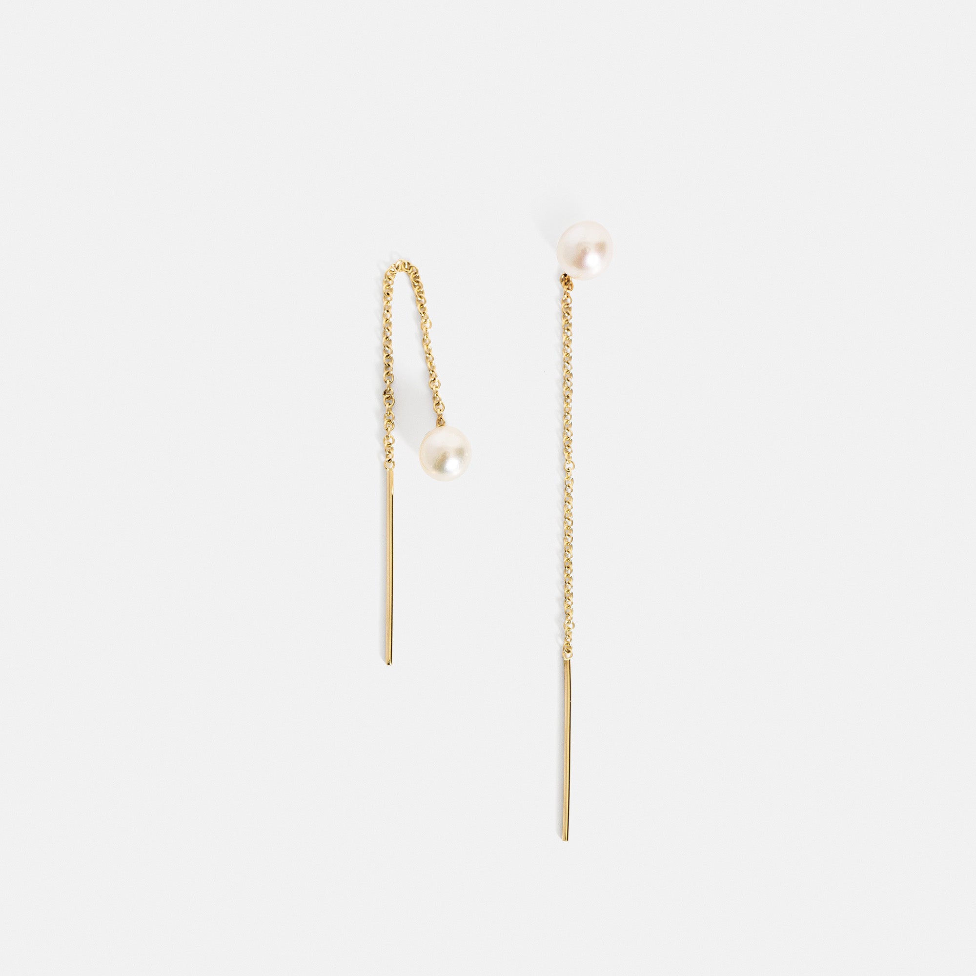 Lili Earrings with Pearls