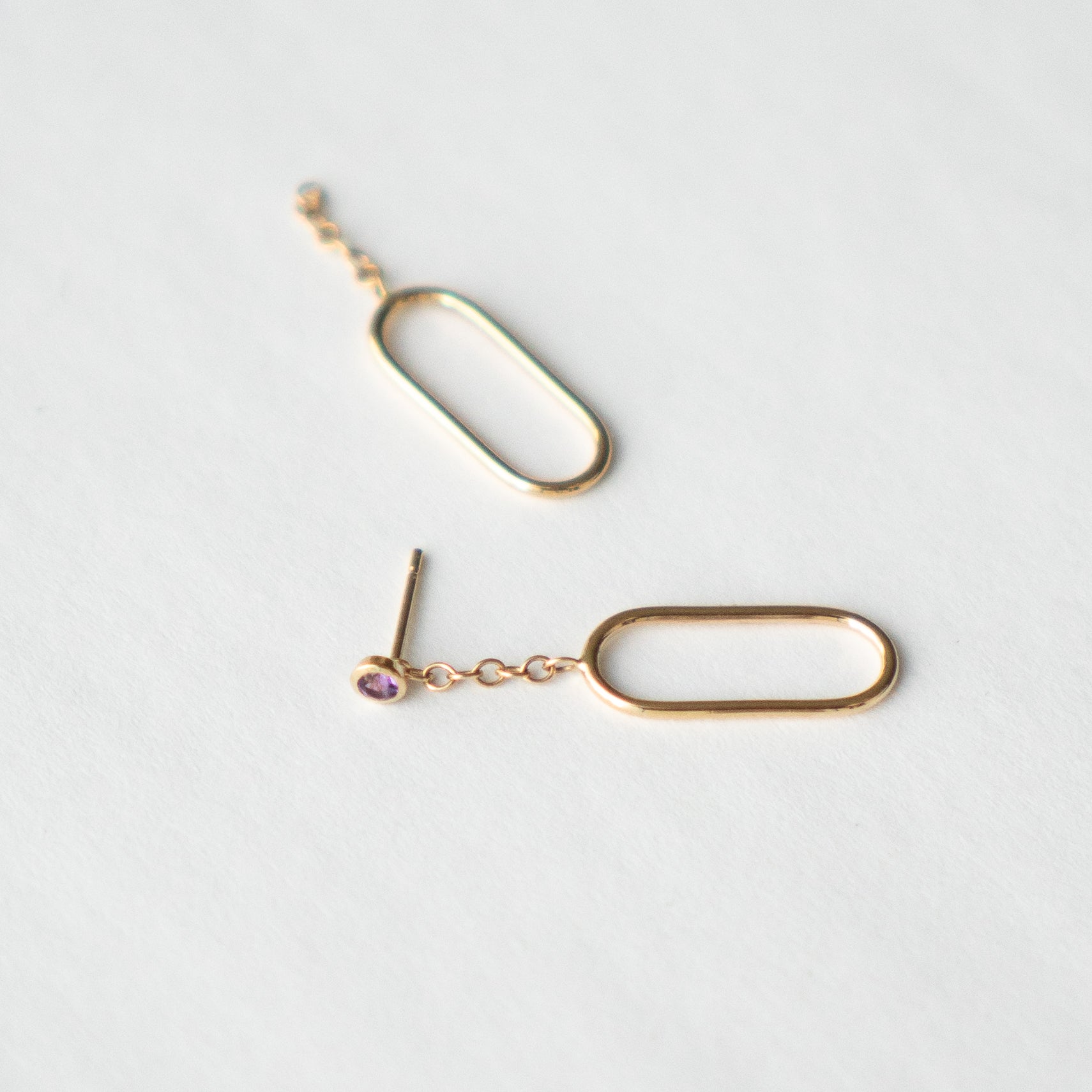 Designer Oval Earring Enhancer By SHW Fine Jewelry New York City