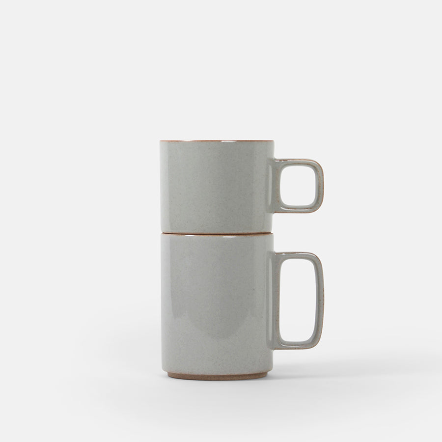 Tall Grey Mug