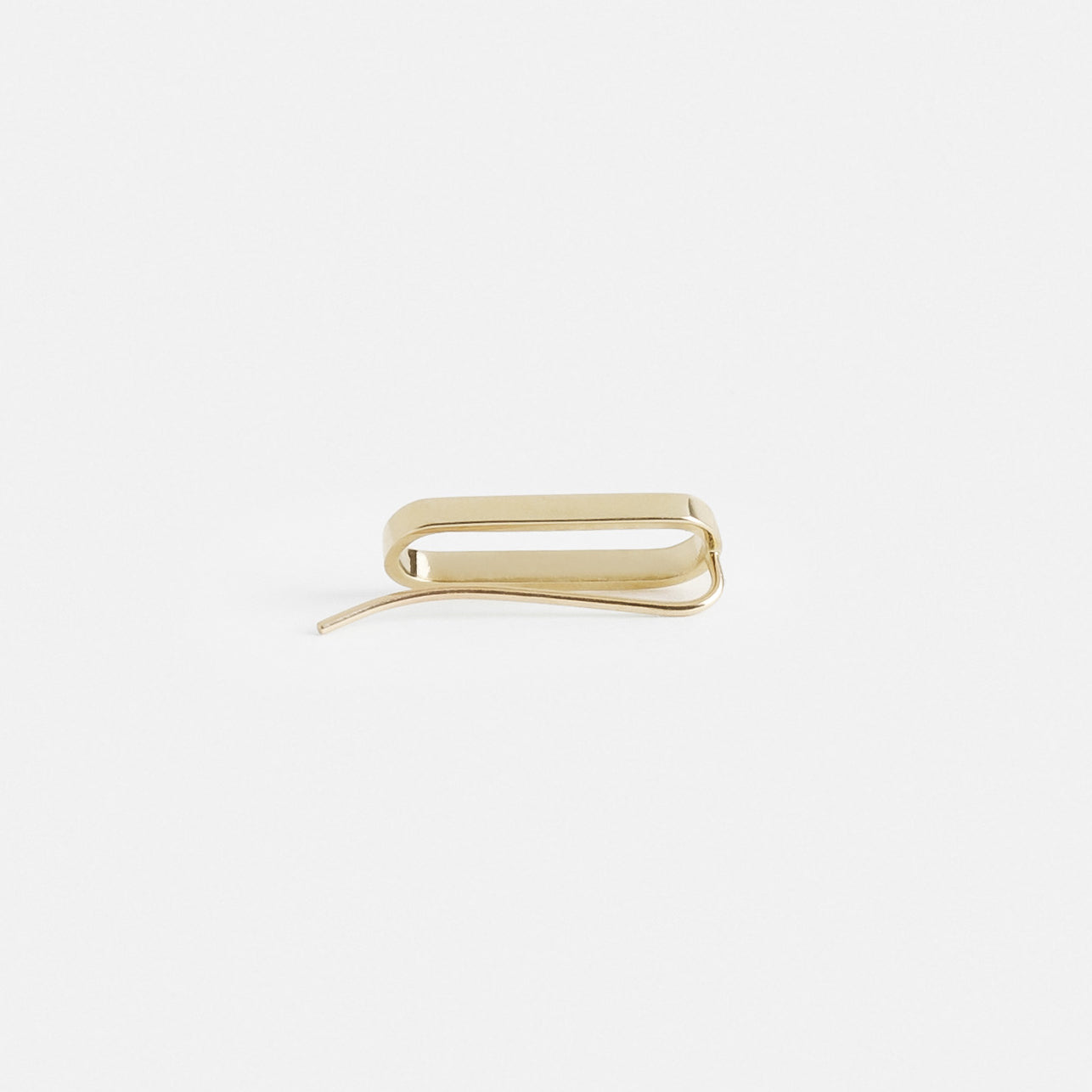 Rengi Handmade Ear Climber in 14k Gold By SHW Fine Jewelry NYC