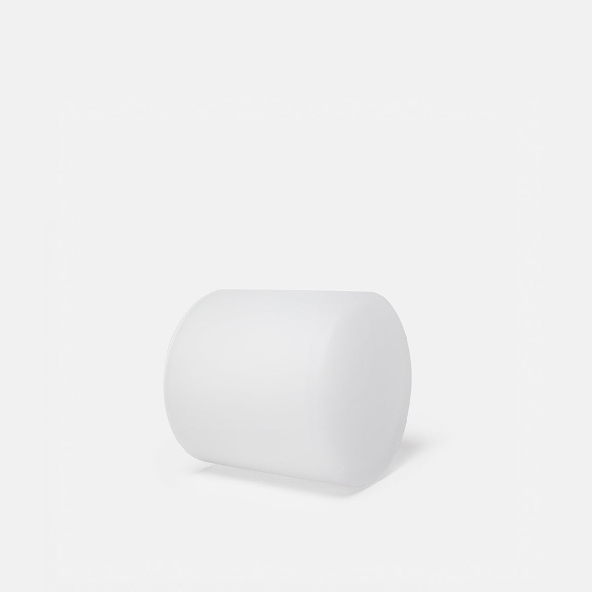 Frosted Clear Glass Cup