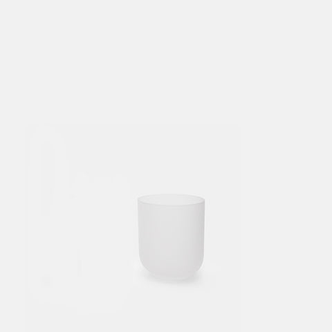 Frosted Clear Sake Glass
