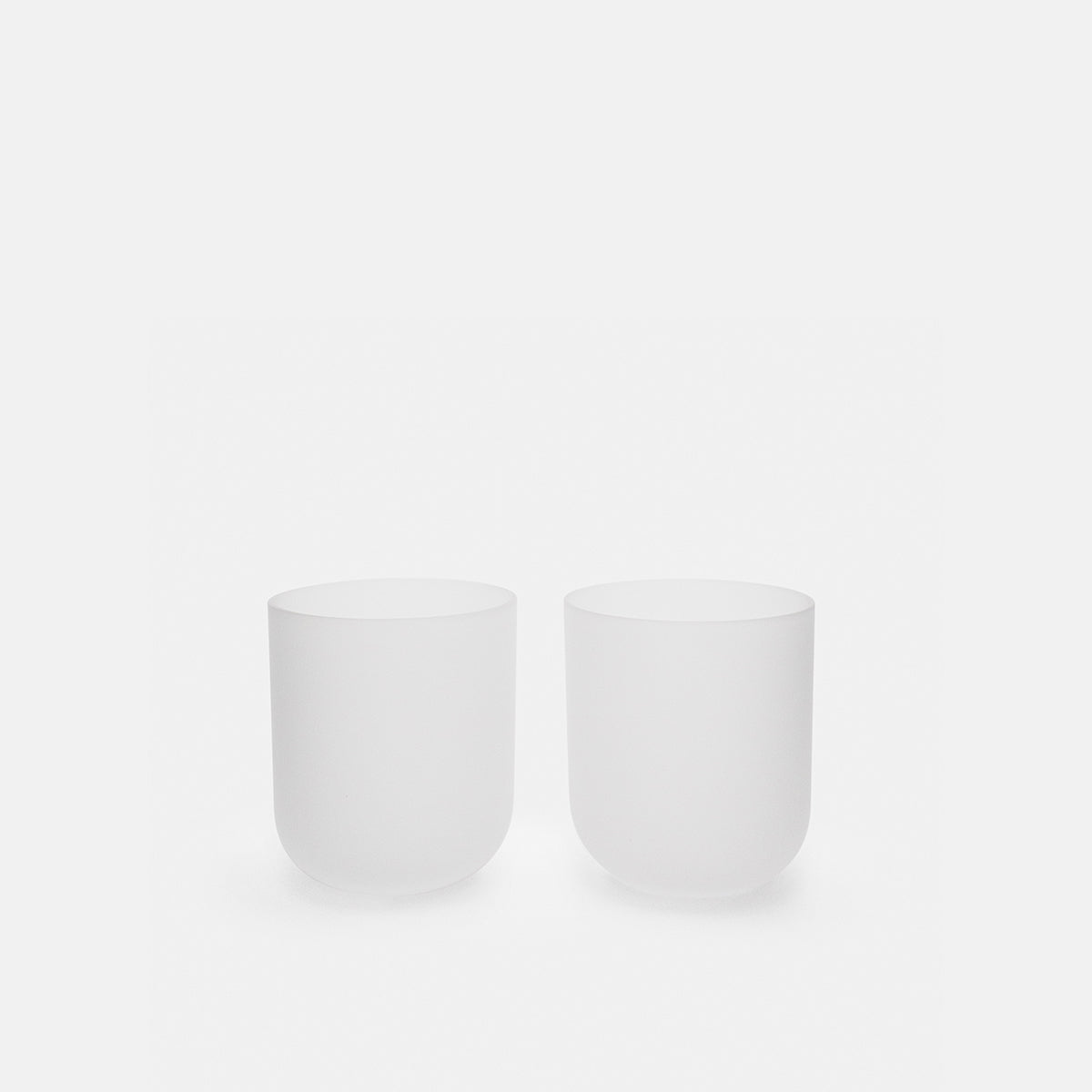 Frosted Clear Sake Glass