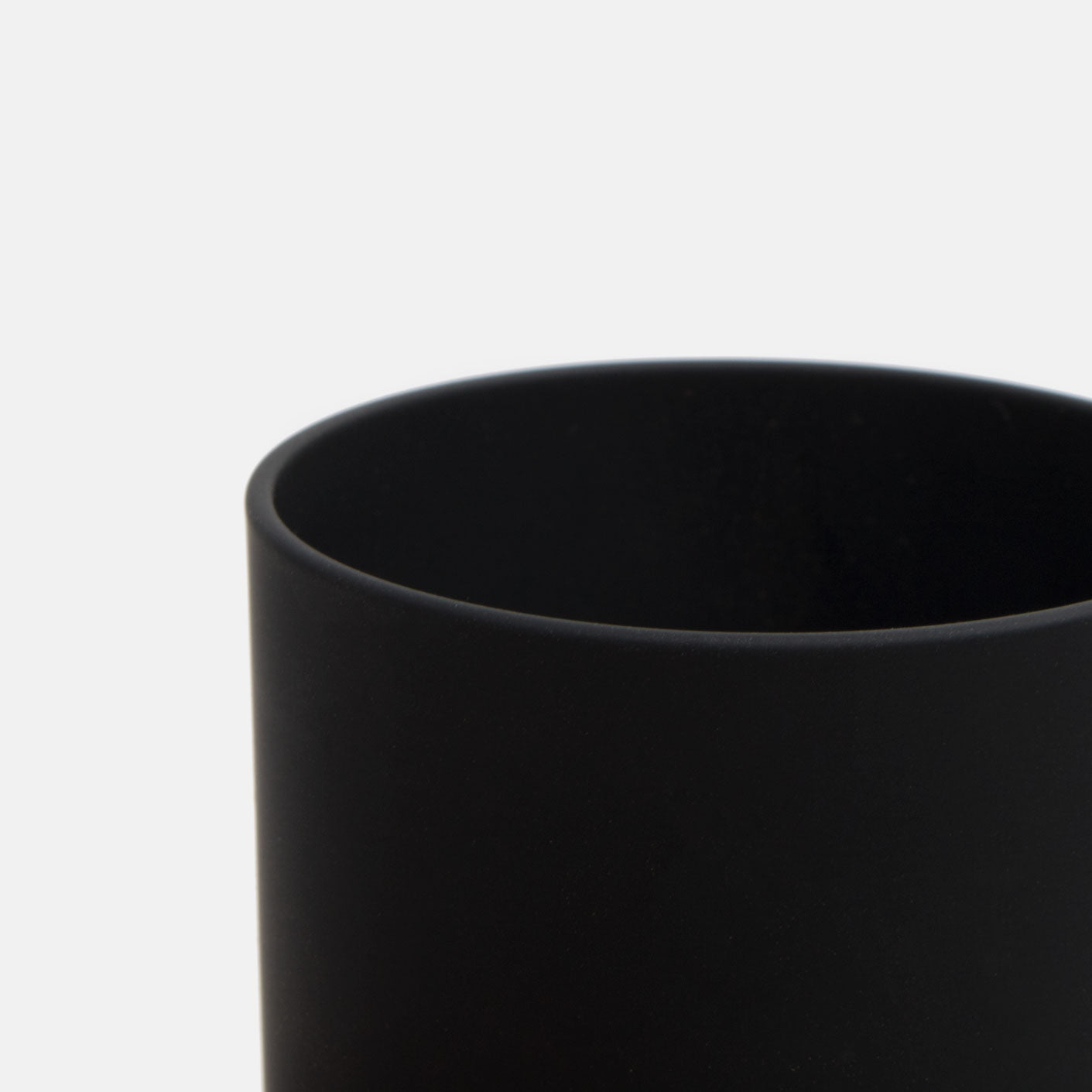 Black Sake Glass
