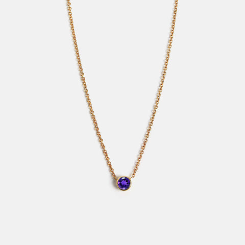 Ginta Necklace with Amethyst