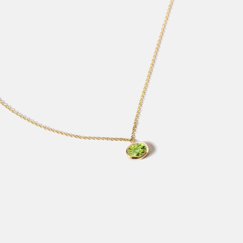 Dana Necklace with Peridot