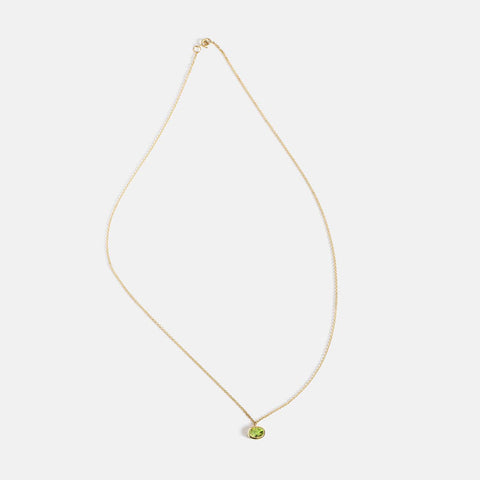 Dana Necklace with Peridot