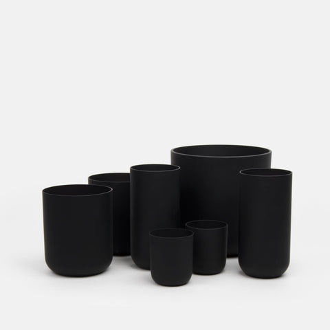 Black Glass Tumbler